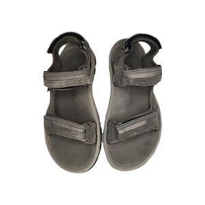 Teva Hudson Bungee Cord Brown Suede Hiking Sandals Men's 9 1002433